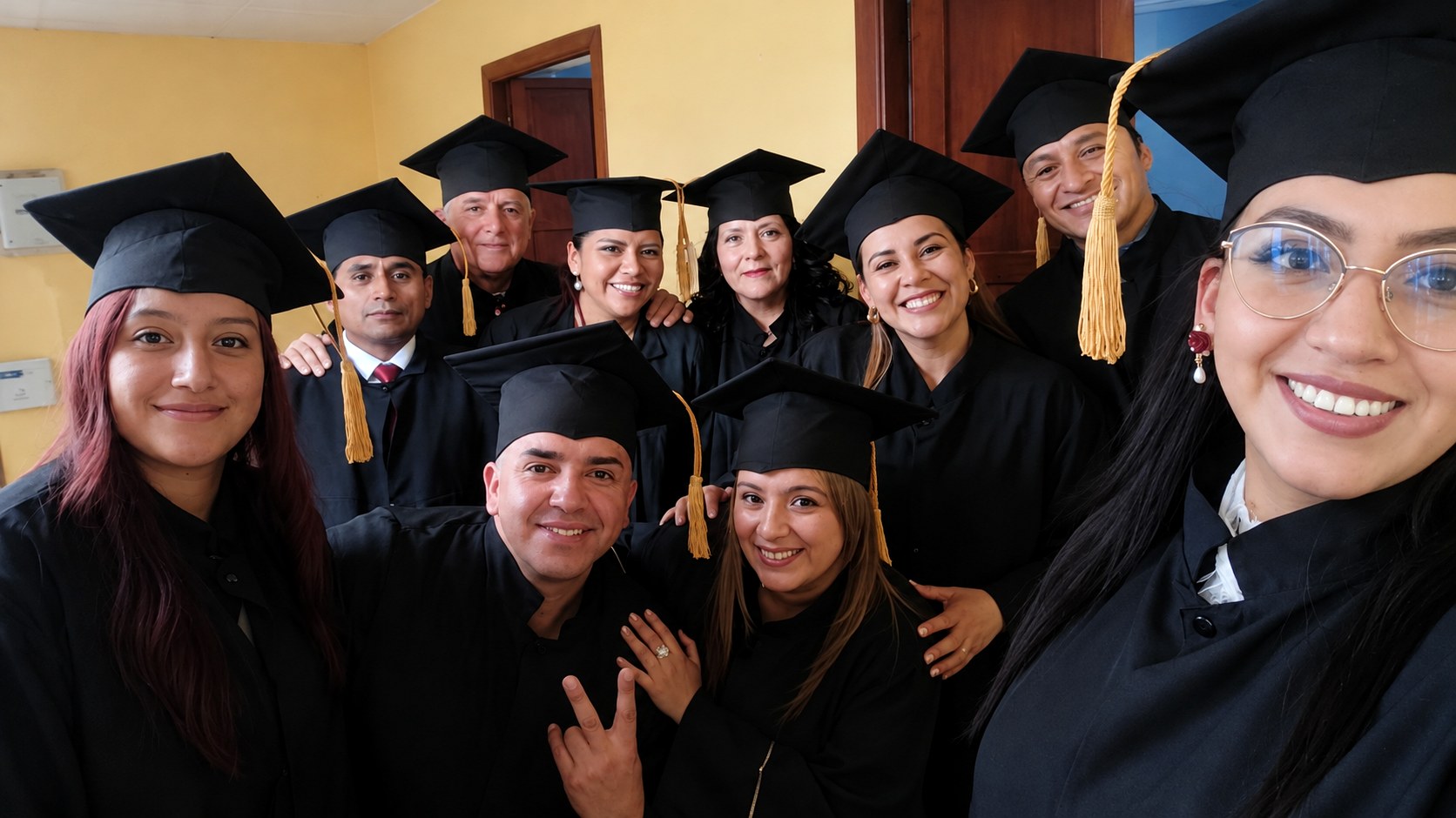 Graduación de estudiantes ESCLAT
