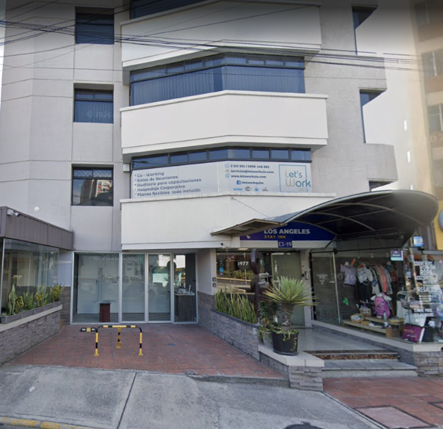 Edificio de LetsWork Uio Coworking en Quito